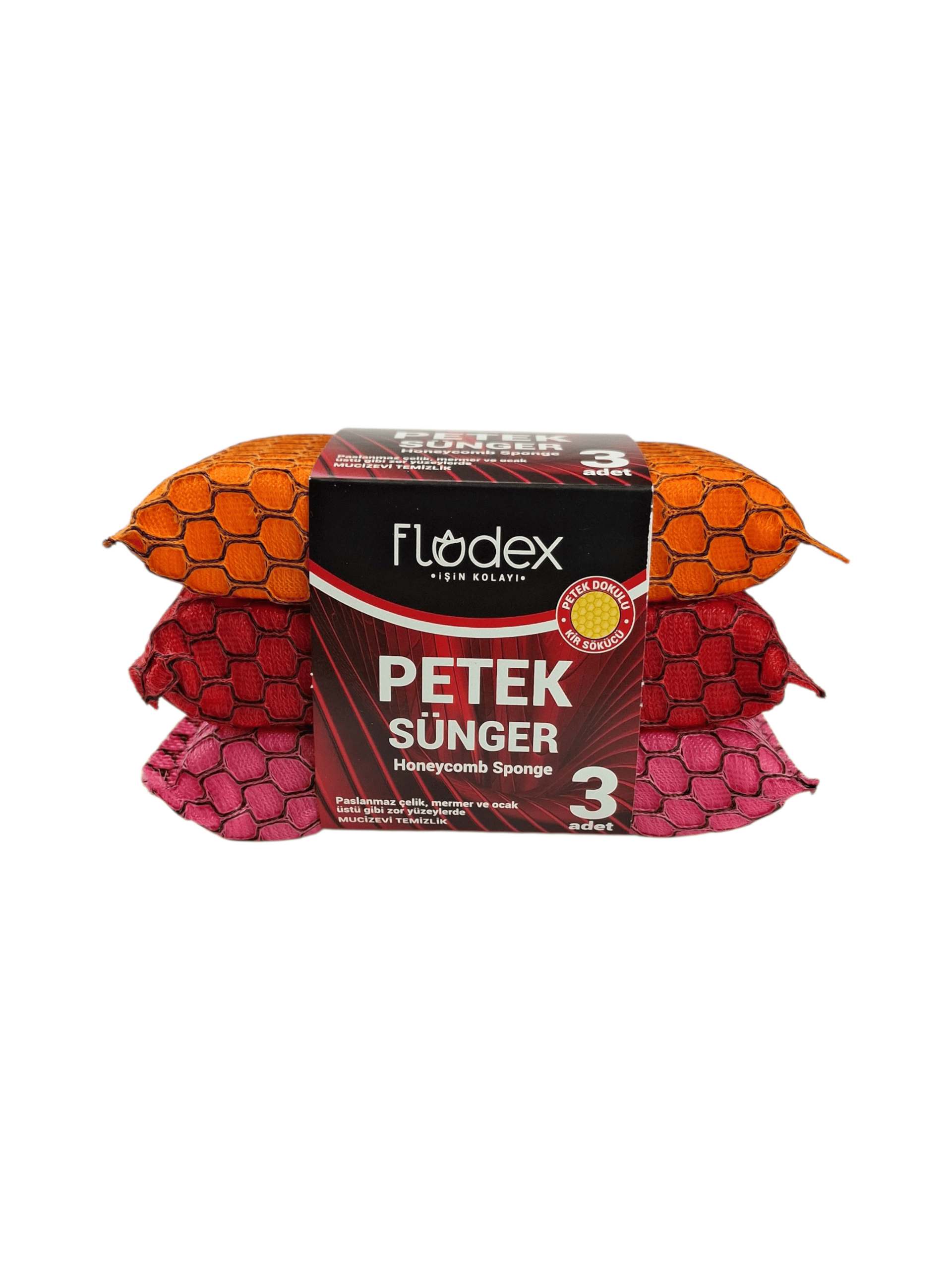 Flodex Petek Sünger 3'lü