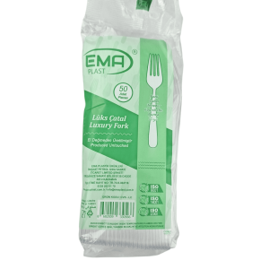 EMA Lüks Çatal 50 Adet