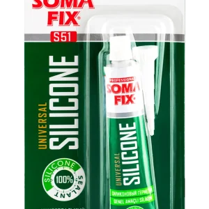 Somafix - 50 ml - Siyah Tüp Silikon