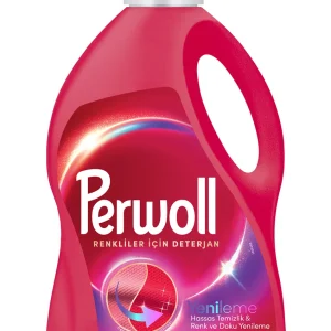 Perwoll Renkliler Hassas Bakım Sıvı Çamaşır Deterjanı 2970 ml (54 Yıkama)