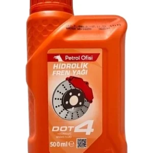 Petrol Ofisi Dot 4 Hidrolik Fren Yağı 500 Ml