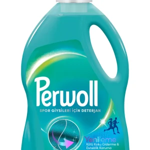 Perwoll Spor Giysiler İçin Hassas Bakım Sıvı Deterjanı 2970 ml (54 Yıkama)