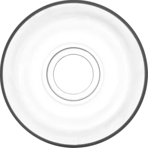 Lav Çay Tabağı 6'lı Set Klasik Tasarım 24 mm Yükseklik Mutfak Kullanımı için Şık