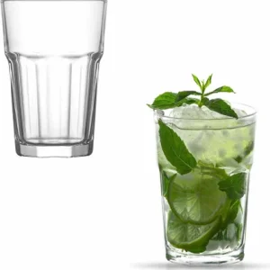 Lav LV-ARA265F Aras 6'lı Meşrubat Bardağı, 365 cc