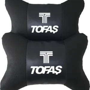 Tofaş L 2'li 5D Oto Boyun Yastığı(Dijital Deri Baskı)