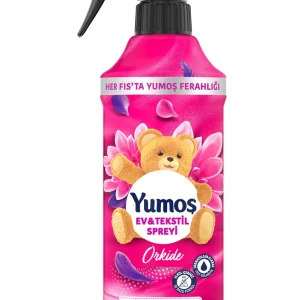 Yumoş Ev veTekstil Spreyi Orkide Yıkanması Zor Eşyalar İçin 450 ml