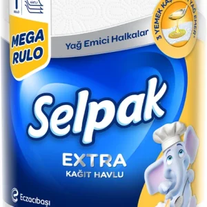Selpak Extra 1=3 Yağ Emici Mega Rulo Kağıt Havlu - PazarAfyon