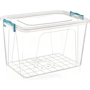 Kiler Dikdörtgen Saklama Kabı - 40Lt Tekerli