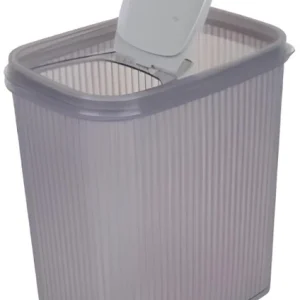 Plastik Erzak Kabı, Saklama Kabı, Pratik Kapaklı 2.5 Litre
