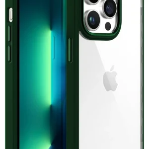 iPhone 13 Pro Max New Air Bumper Kılıf Green - Yeşil