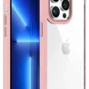 iPhone 13 Pro New Air Bumper Kılıf Pink - Pembe