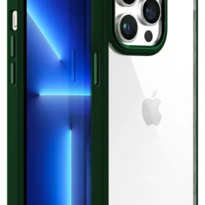iPhone 13 Pro New Air Bumper Kılıf Green - Yeşil