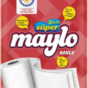 Maylo 3 Katlı 12'li Kağıt Havlu - PazarAfyon