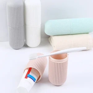 Seyahat Tipi Diş Macun Fırça Saklama ve Taşıma Kabı Diş Fırçalık