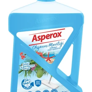 Asperox Parfümlü Yüzey Temizleyici Okyanus Maviliği Sedir & Sardunya Paçuli 2, 5 Lt