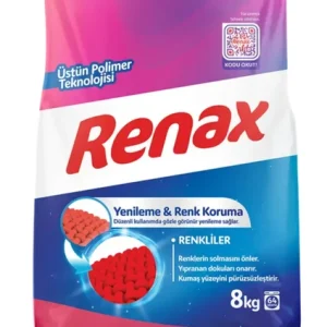 RENAX Matik Renkliler Toz Çamaşır Deterjanı 8 Kg