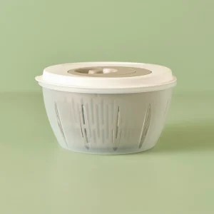 Salata Kurutucu - Bej - (25,6X25,6X14,2 Cm)