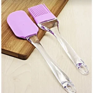 2'li Silikon Fırça Spatula Seti