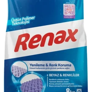 RENAX Matik Beyaz & Renkliler Toz Çamaşır Deterjanı 8 Kg
