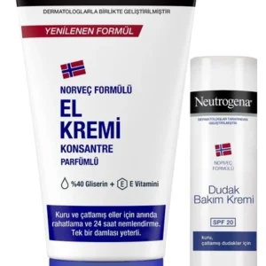 Neutrogena Set Parfümlü El ve Dudak Bakım Seti – Nemlendirici Krem