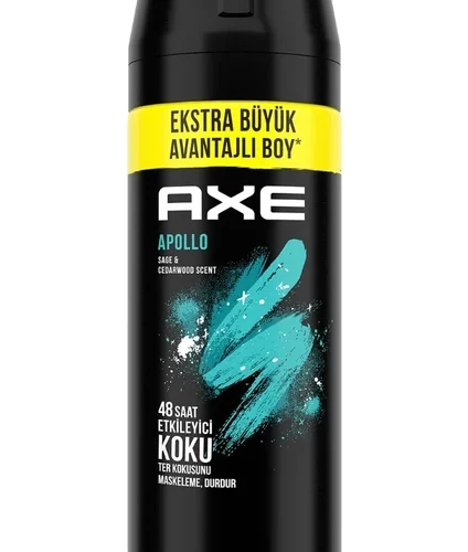 Axe Erkek Sprey Deodorant Apollo 48 Saat Etkileyici Koku 200 ml