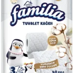 Familia Organik Pamuk Özlü Tuvalet Kağıdı 40 Rulo - PazarAfyon