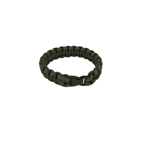Haki Paracord Bileklik Klipsli