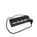 Hadron Usb Çoklayıcı Kablolu Anahtarlı 4 Port