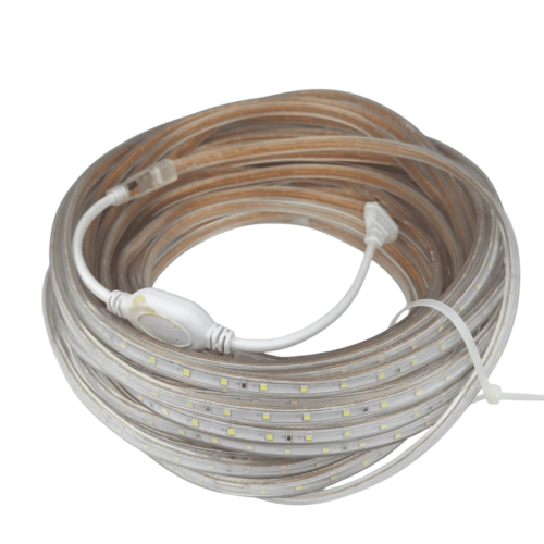 Dış Mekan Uyumlu Hortum Şerit Beyaz Led 25 mt