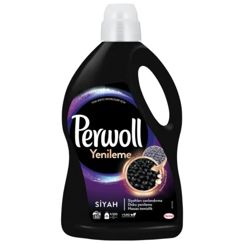 Perwoll Siyahlar & Koyu Renkliler Hassas Bakım Sıvı Çamaşır Deterjanı 2970 ml (54 Yıkama)