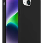 iPhone 14 Plus Rubber Fit Kılıf Black - Siyah