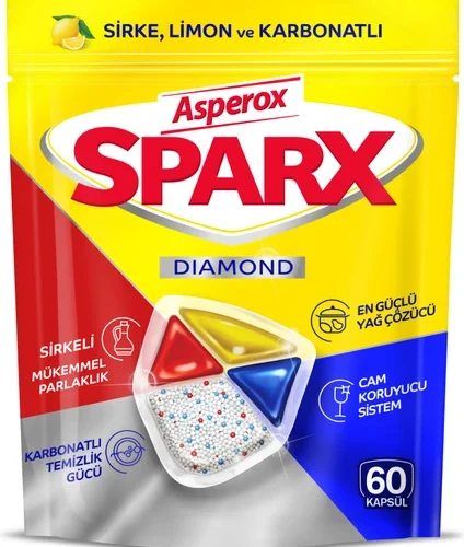 Asperox Sparx Bulaşık Makinesi Kapsülü 40'lı