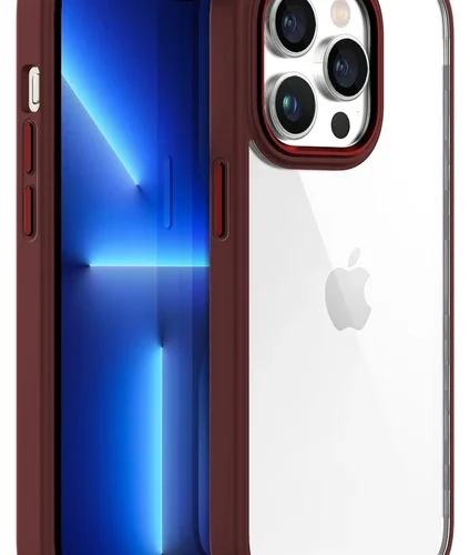 iPhone 13 Pro New Air Bumper Kılıf Plum - Nektar