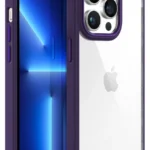 iPhone 13 Pro New Air Bumper Kılıf Purple - Mor