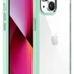 iPhone 13 New Air Bumper Kılıf Light Green - Açık Yeşil