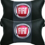 Fiat 2'li Lüx Ortopedik Oto Boyun Yastığı (Dijital Deri Baskı)