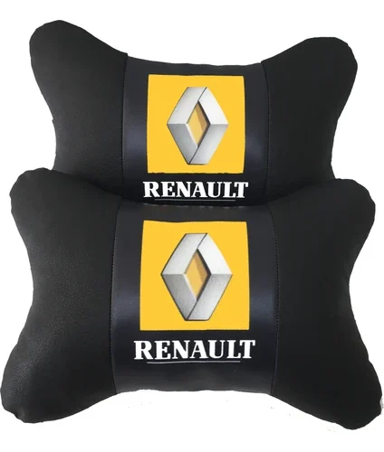 Renault 2'li 5D Oto Boyun Yastığı (Dijital Deri Baskı)