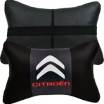 Citroën 2'li Lüx Ortopedik Oto Boyun Yastığı (Dijital Deri Baskı)