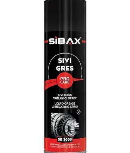 Sibax Sıvı Gres Yağlayıcı Sprey 500 ml (Adet)