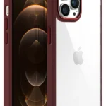 iPhone 12 Pro Max New Air Bumper Kılıf Plum
