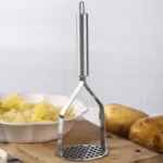 Saplı Metal Patates Ezici- Mutfak Pratik Eşya / Patates Püresi