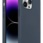 iPhone 14 Pro Max Rubber Fit Kılıf Storm Blue - Koyu Mavi