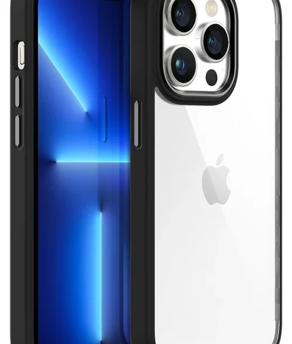 iPhone 13 Pro New Air Bumper Kılıf Black - Siyah