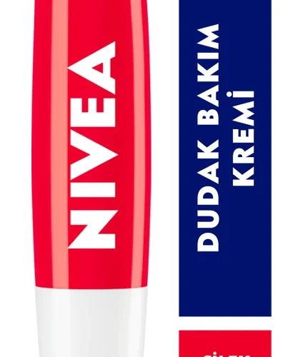 Nivea Çilek Dudak Bakım Kremi 4,8gr,24 Saat Nem