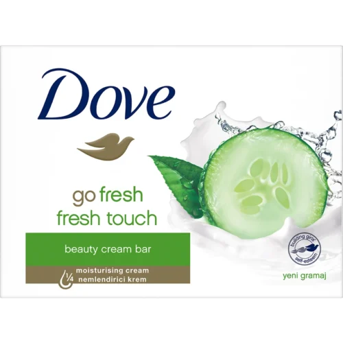 Dove Beauty Cream Bar Katı Güzellik Sabunu Fresh Touch Nemlendirici Etkili 90 g