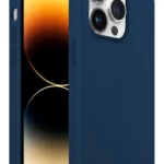 iPhone 14 Pro Rubber Fit Kılıf Navy Blue - Lacivert