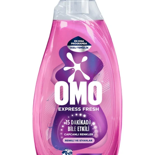 Express Fresh Capcanlı Renkler Renkli ve Siyahlar Sıvı Çamaşır Deterjanı 1480 ml
