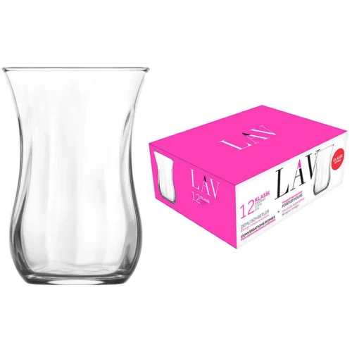 Lav Çay Bardağı Optikli 12'li -