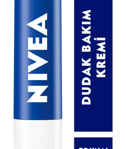 Nivea Original Care Dudak Bakım Kremi (4,8gr), 24 Saat Nem