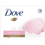 Dove Güzellik Sabunu - Tüm Cilt Tiplerine Uygun, Nemlendirici Kremle Zenginleştirilmiş, 90 g, Pembe